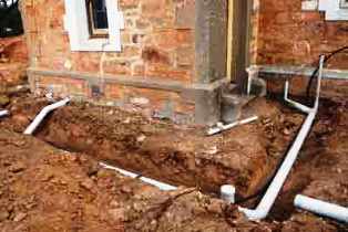 outside drainage Merton